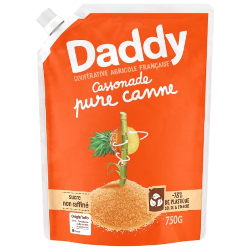 DADDY Cassonade Sachet 750g