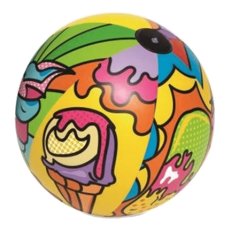Bestway Ballon de Plage Gonflable – Ballon de Jeu Extérieur Géant de 91 cm pour Enfants et Familles