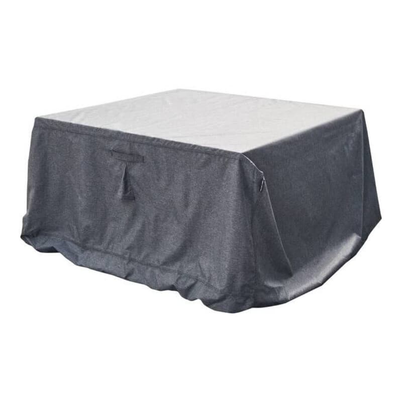 Hespéride Hambo M Housse de protection pour table d’extérieur rectangulaire gris - 125 x 225 cm