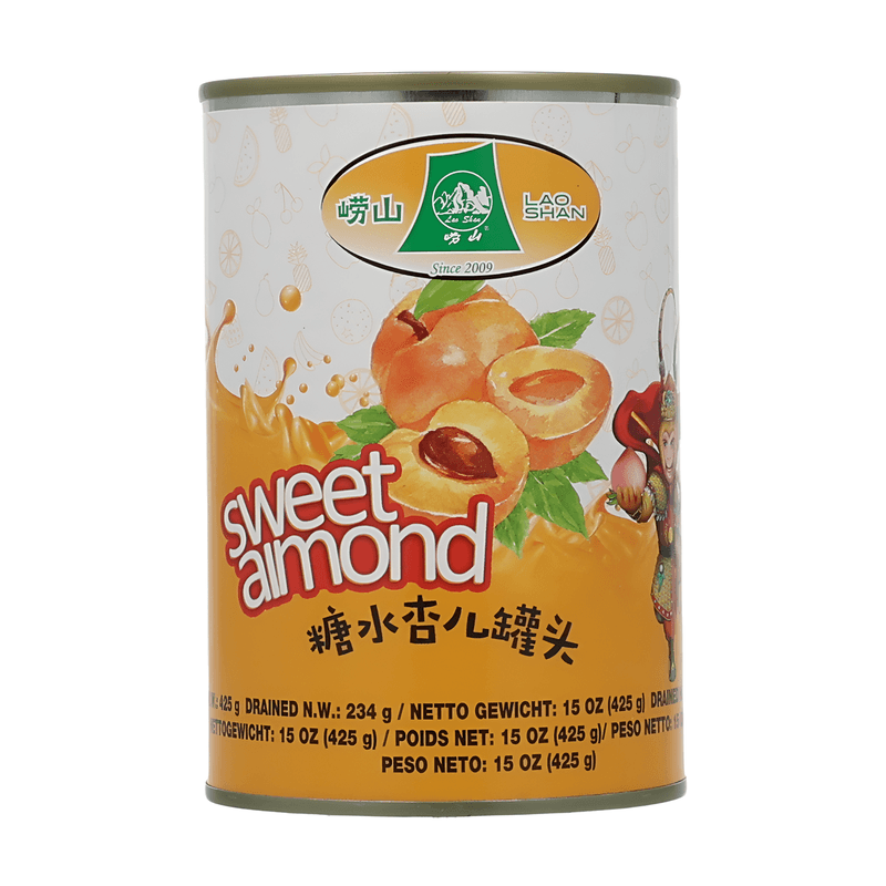 LAOSHAN Abricots au sirop en conserve - 425 g