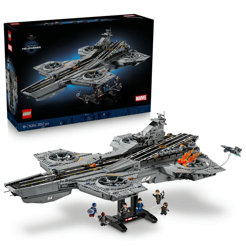 LEGO Marvel S.H.I.E.L.D. Helicarrier Set de Construction 76354