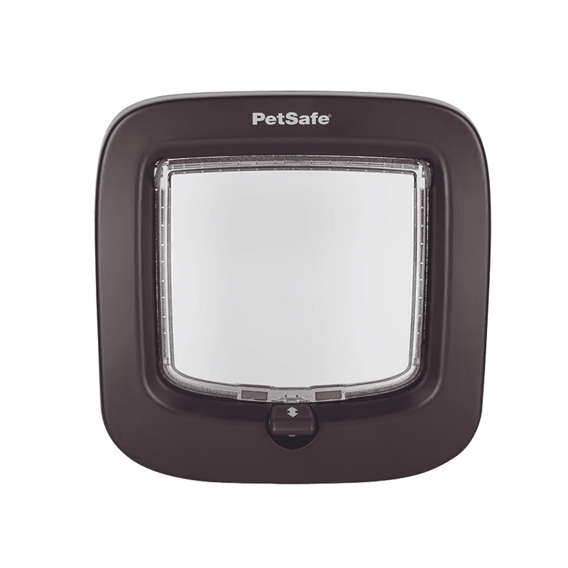 Petsafe Chatière manuelle marron - 21,9 x 21,9 cm
