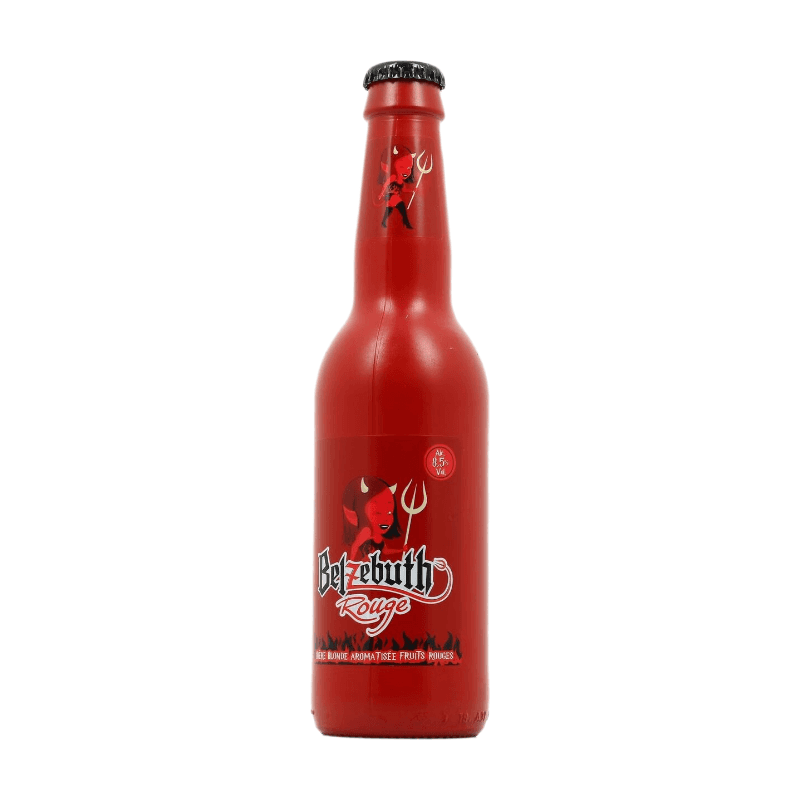 BELZEBUTH Bière blonde aromatisée aux fruits rouge 8,5 % - 33 cl
