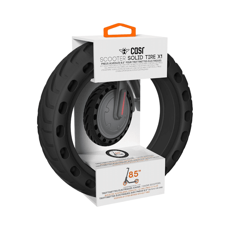 PNEU ALVEOLE 8,5" POUR TROTTINETTES NOIR