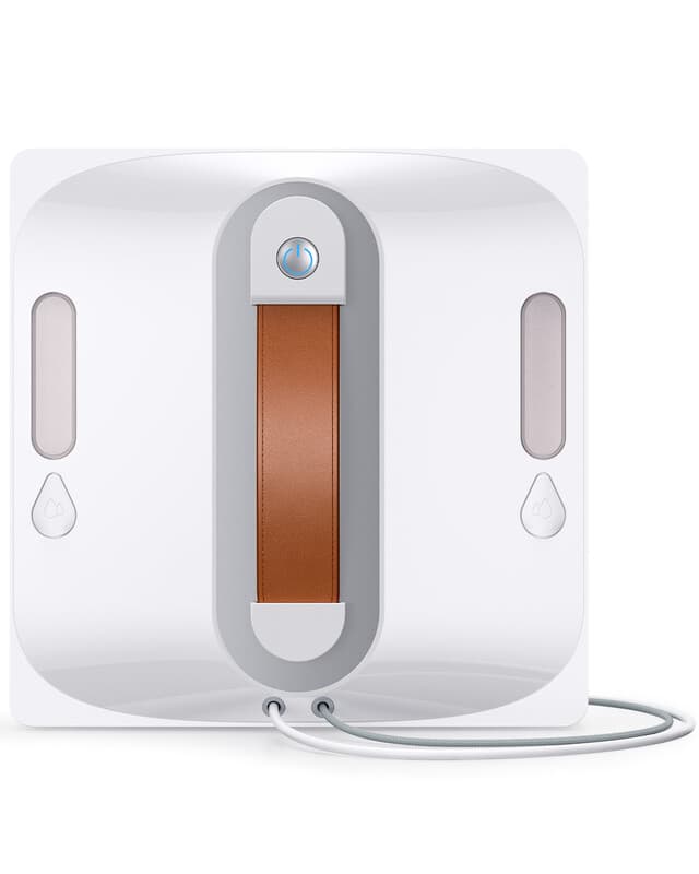 Lubluelu CHYW201 Robot intelligent nettoyeur de vitres 6500 Pa, avec protection de sécurité à 8 niveaux, 3 modes de nettoyage