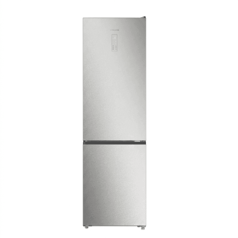 Dreame Réfrigérateur Combo DRB450WMBDEU 456 L, Classe énergétique D, Gris