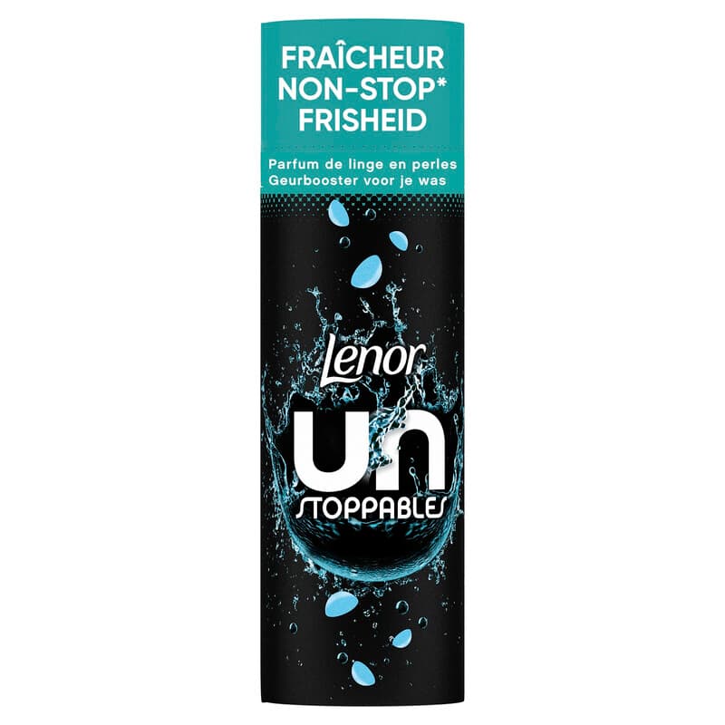 Lenor Unstoppables Parfum De Linge En Perles, Parfum Aérien (Notes Agrumes & Fruits Frais), Jusqu'à 12 Semaines de Fraîcheur Continue, Même Dans