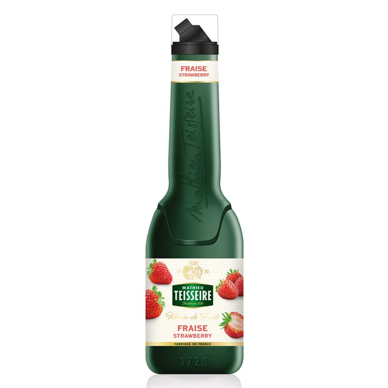 TEISSEIRE Purée de fruit fraise - 1 L