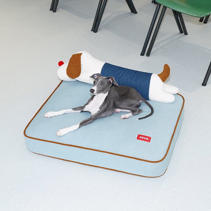 ZEZE Tapis pour chiot en denim