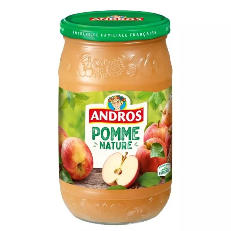 ANDROS compote pomme nature 750g