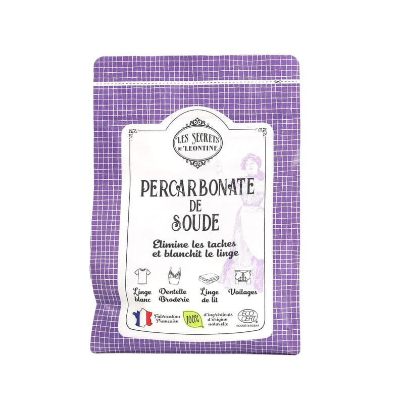 Les Secrets De Leontine Ecocert Détachant Et Blanchissant Pour Linge Au Percarbonate De Sodium 500 g