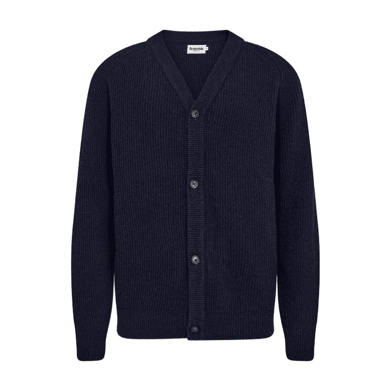 Resteröds Cardigan Kyle Bleu marine M
