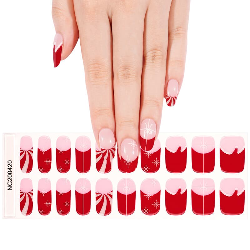 MeoMagic 14-182 Autocollants gels pour ongles - 20 pièces