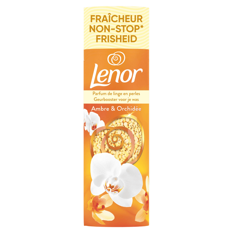 LENOR Parfum de linge en perles Ambre et Orchidée 19 doses 235 g