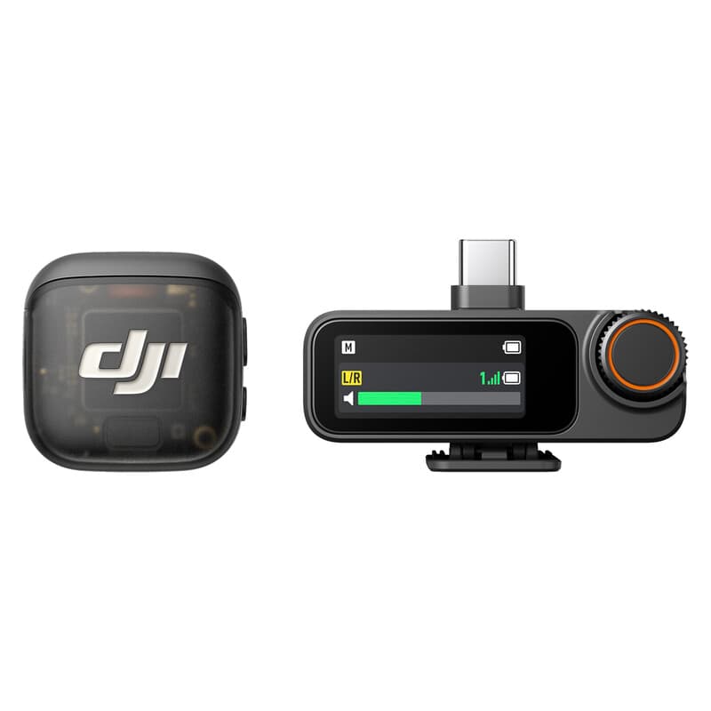 DJI Mic 3 - 2 TX + 1 RX + Boîtier de chargement