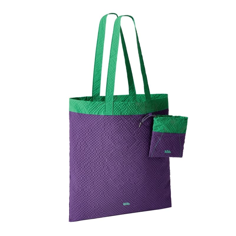 Beneunder GP155 sac pliable à main et bandoulière, sac cabas grande capacité violet