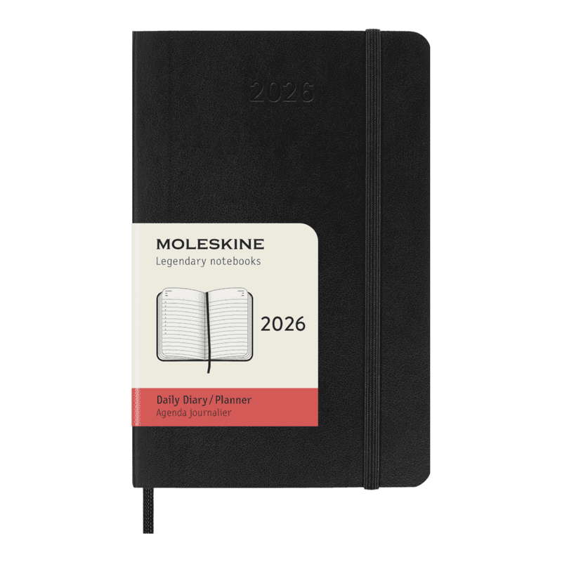 MOLESKINE Agenda - 12 Mois Journalier Format Poche