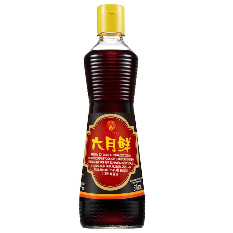 SHINHO Sauce soja pour plats braisés de Shanghai avec édulcorants - 500 ml