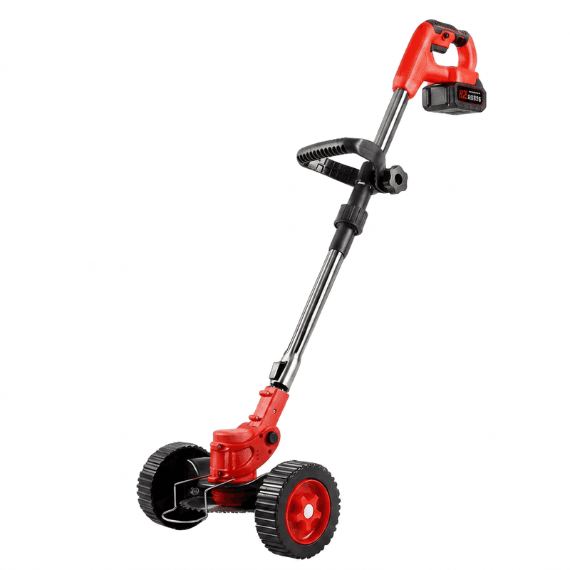 Tondeuse à main manuelle - Lame en acier tranchant rouge Design ergonomique Outil de taille de jardin léger