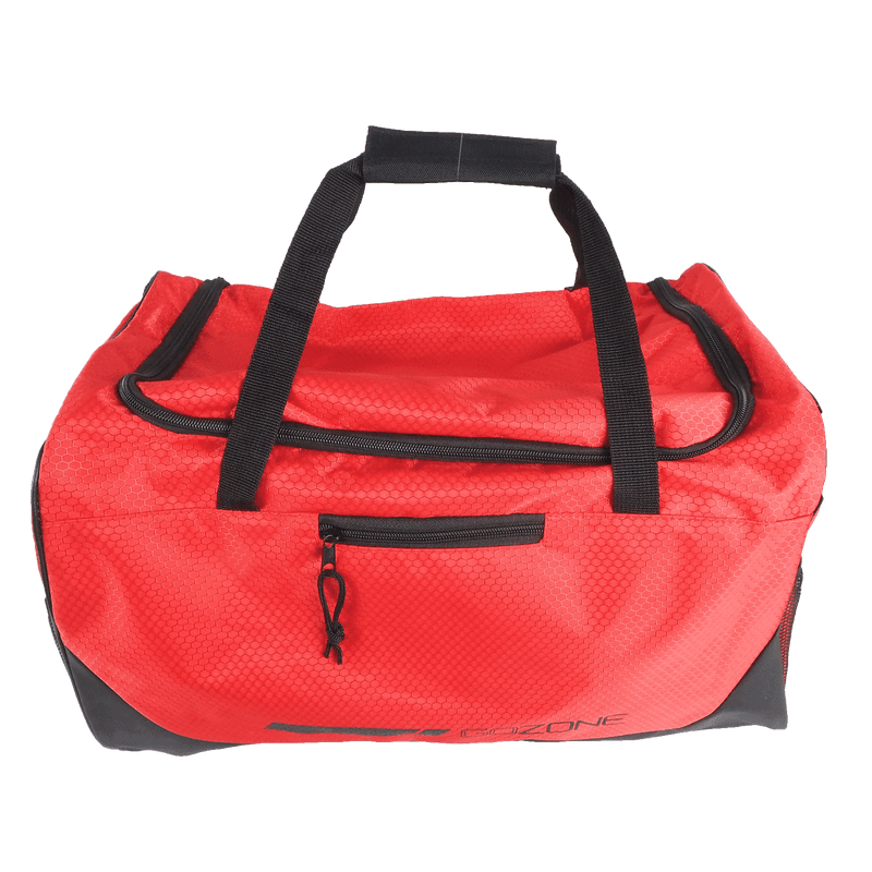 GoZone Sac de sport léger, 100 % polyester durable, Poignée à fermeture auto-agrippante, Poches latérales ouvertes en maille, Léger et durable