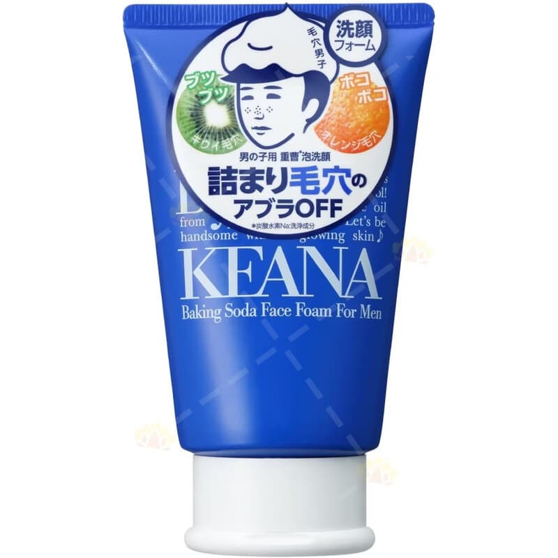 Keana Nadeshiko Nettoyant visage au bicarbonate de soude pour homme - 100 g