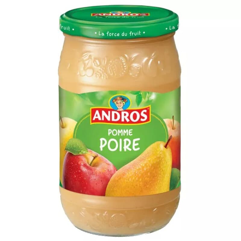ANDROS compote pomme poire 750g