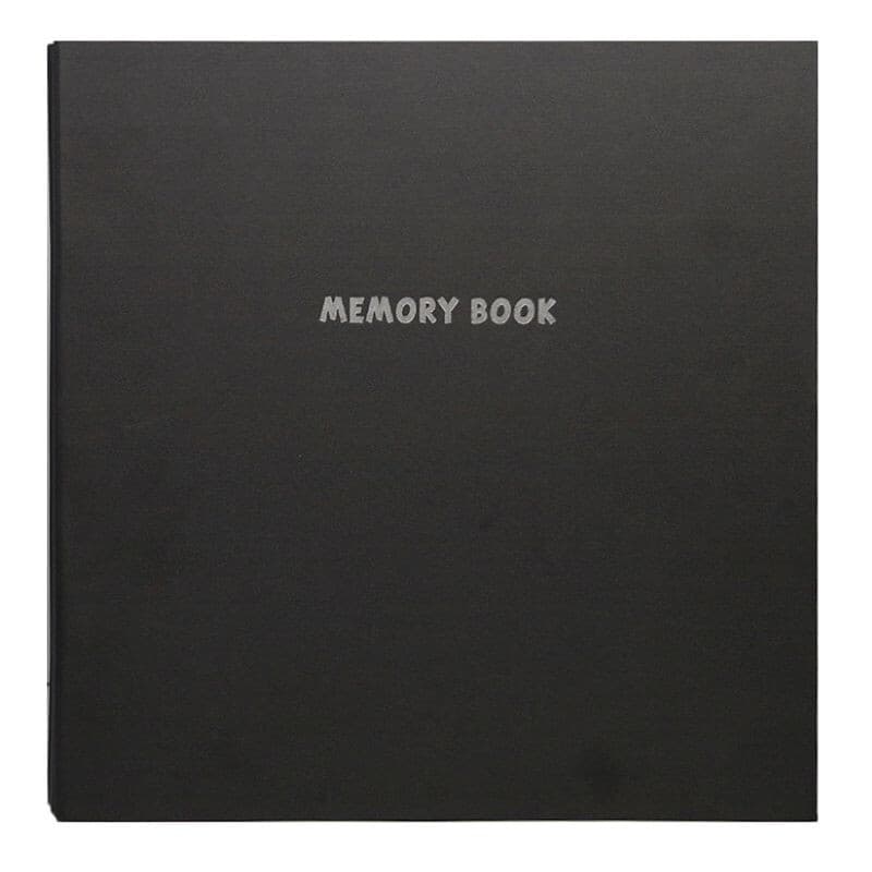 Kodak Album photo - 20 Pages adhésives - Format 32,5 x 33 cm - Couverture en tissu noire