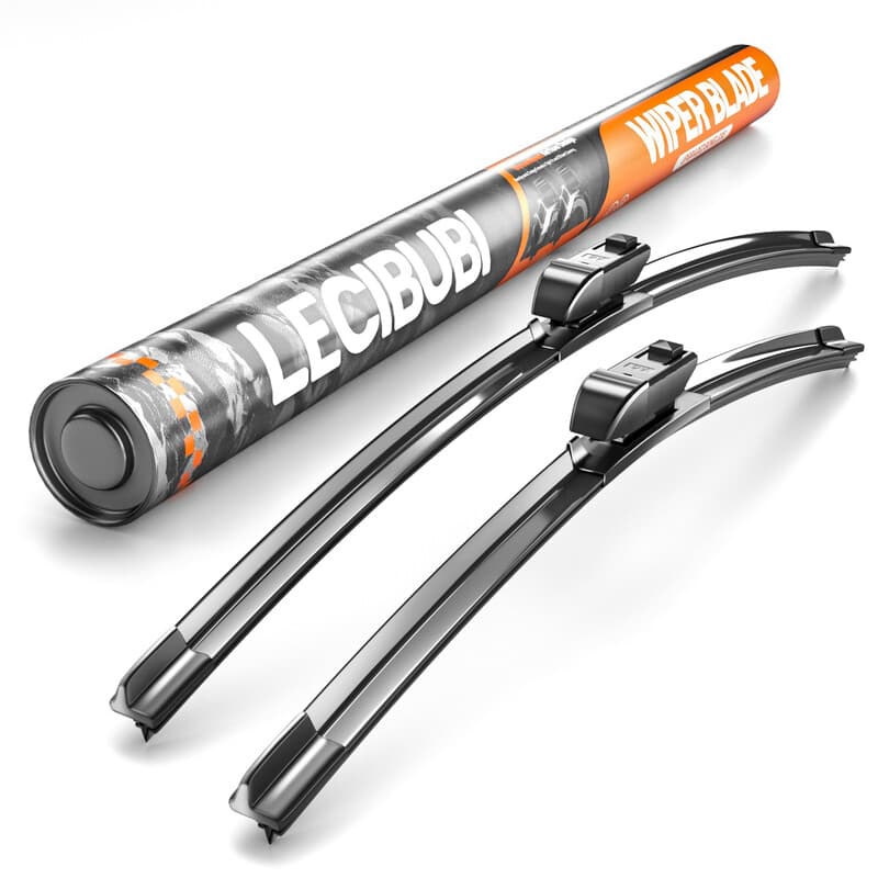 LECIBUBI Essuie-glaces pour Citroën Jumper / Fiat Ducato / Peugeot Boxer (U9), Mercedes GLS - usage intensif, montage d'origine - 650 mm + 550 mm