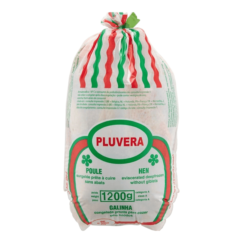 PLUVERA Poulet prêt à cuire sans abats - 1200 g