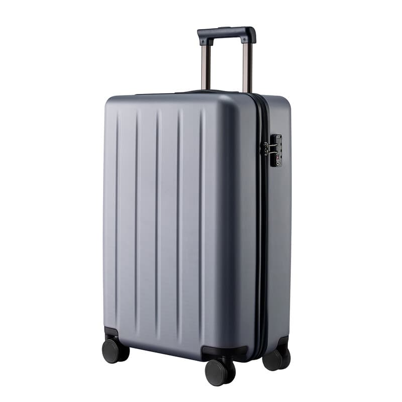 NINETYGO Danube, valise cabine, approuvée par les compagnies aériennes, idéale pour des voyages de 3 à 5 jours, double roue pivotante, coque en