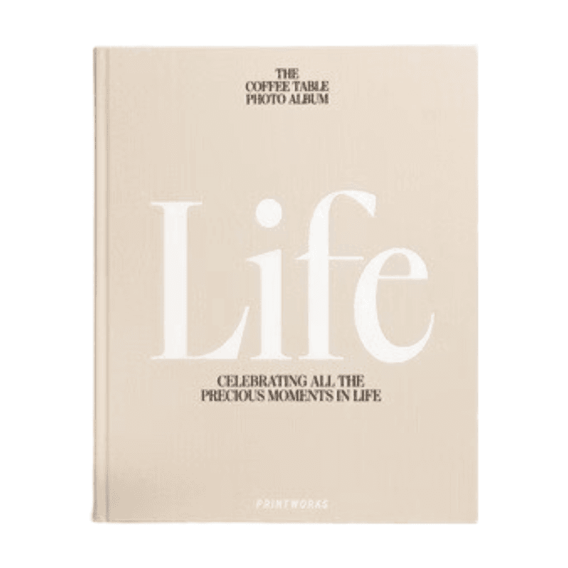 PRINTWORKS Album photo Life - Beige