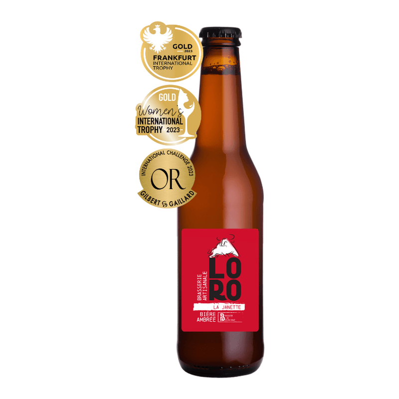 LORO Janette Bière artisanale ambrée - 33 cl