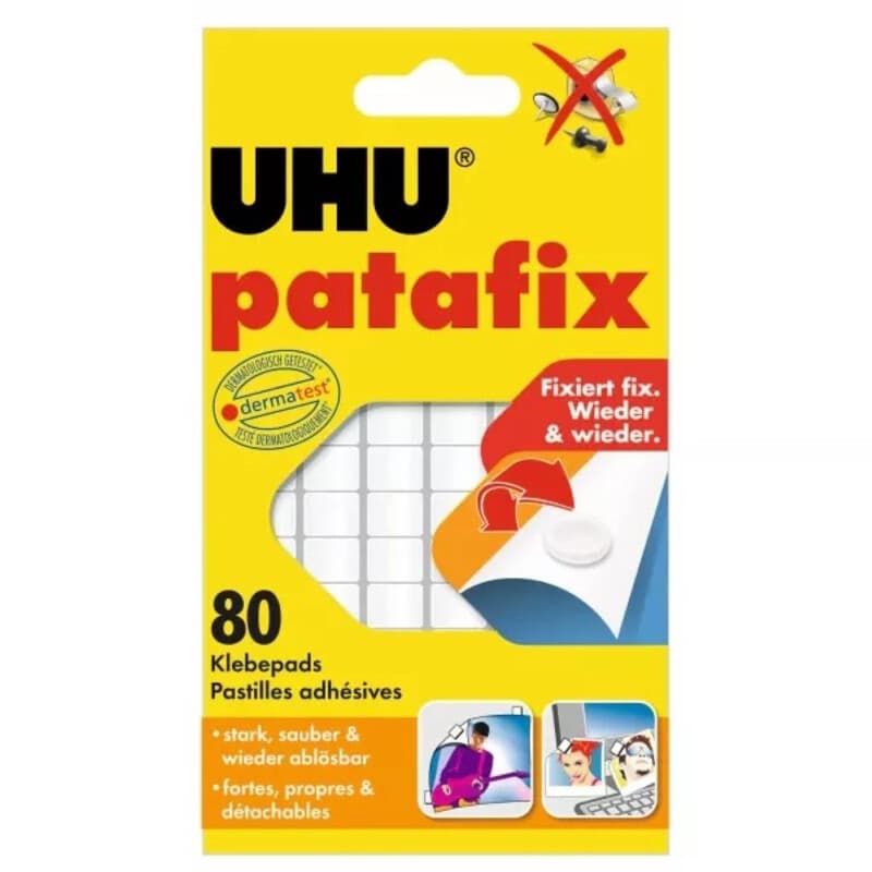 UHU 30 PATAFIX BLANC - 80 pastilles