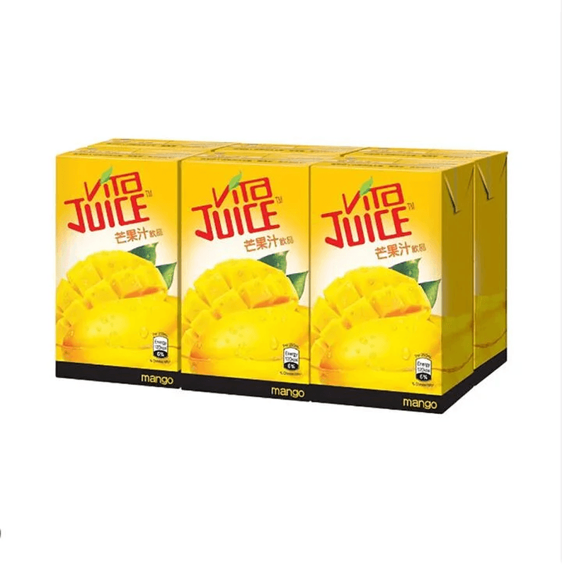 VITASOY Boisson à la mangue - 6 x 250 ml