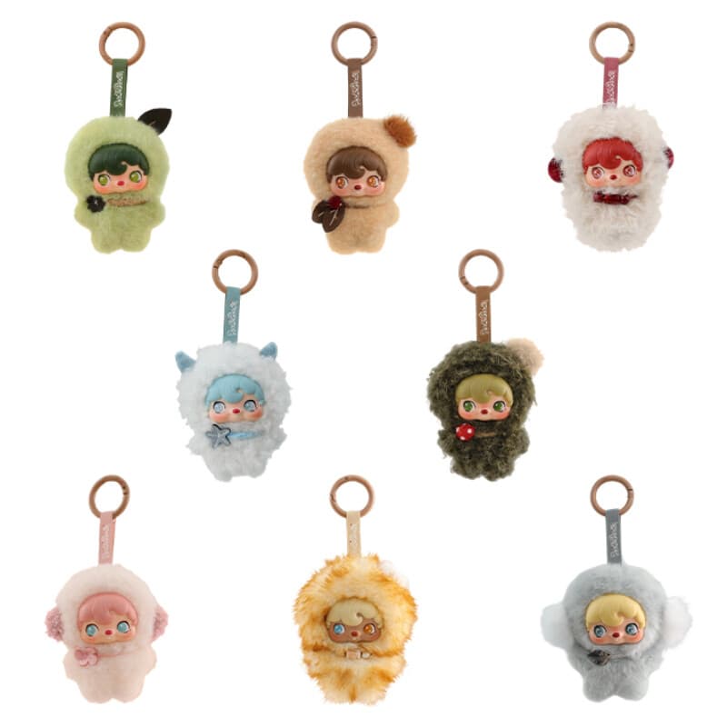 52TOYS POUKAPOUKA Boîte Mystère Peluche Vinyle Esprit Céleste Pendentif de Collection Tendance & Ornement de Poupée Une Figurine Aléatoire par