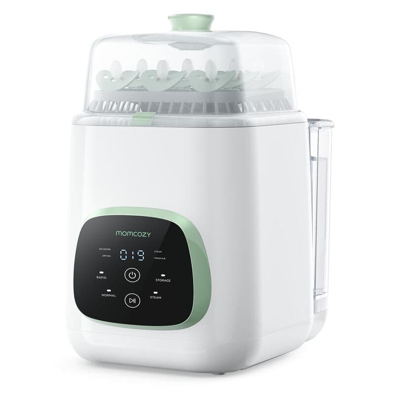 Momcozy KleanPal Pro Lave-steriliseur-sèche-biberons tout-en-un, machine de nettoyage automatique pour biberons et accessoires de tire-lait