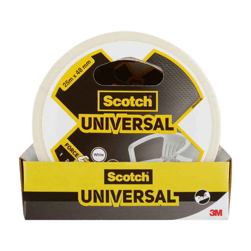 Scotch®Toile de Réparation UNIVERSAL Blanc 25m x 48mm