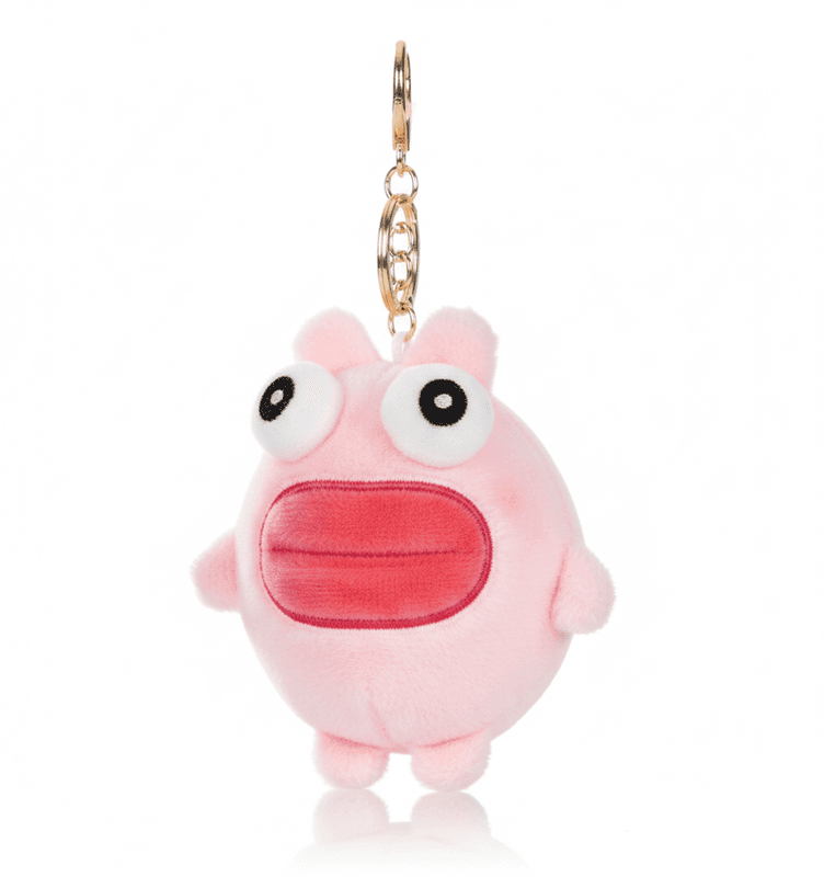 Porte-clés en peluche 10 cm Série QD SD Sausage Mouth
