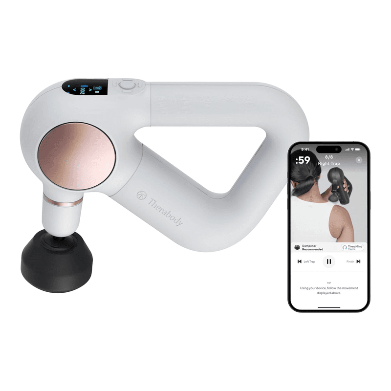 Theragun Sense - Pistolet de massage à percussion - Appareil de massage des tissus profonds pour un usage personnel avec exercices de respiration