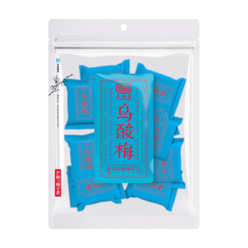 UME HOUSE Pruneaux noirs acidulés - 135 g