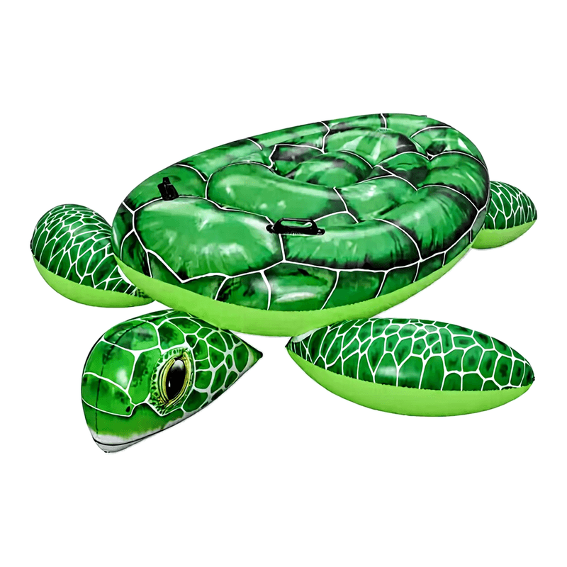Bestway Tidal Turtle 41472 Bouée gonflable tortue à chevaucher - 153 x 140 x 38 cm