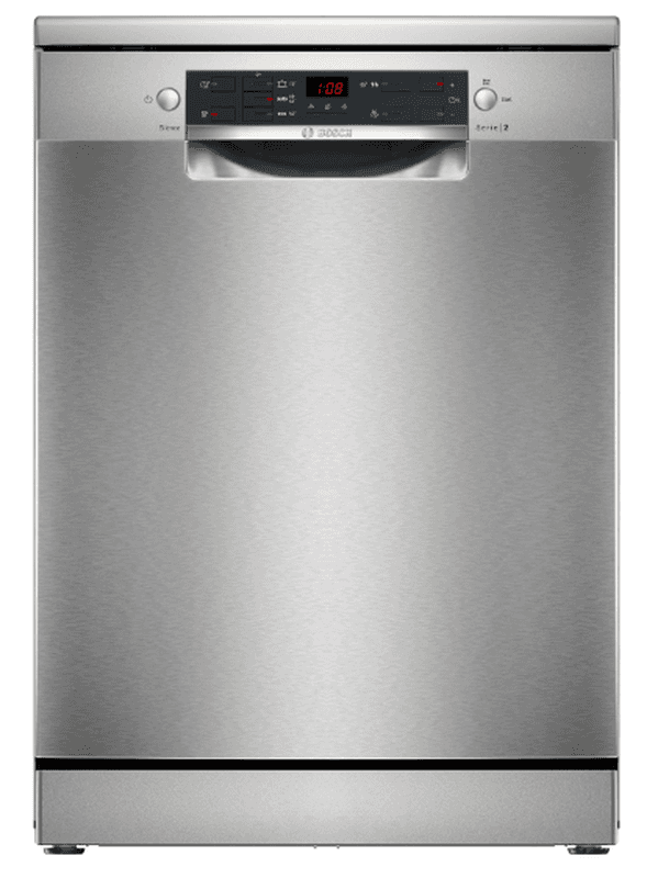 Bosch SMS25GI09F Lave-vaisselle pose libre 60 cm Classe E acier brossé - 12 couverts