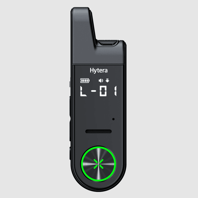 Talkie-Walkie Hytera S1 Mini PMR446 Sans Licence Ultra-Fin Compact Léger Radio Analogique avec Prise Audio 3.5mm et Charge Rapide Type-C