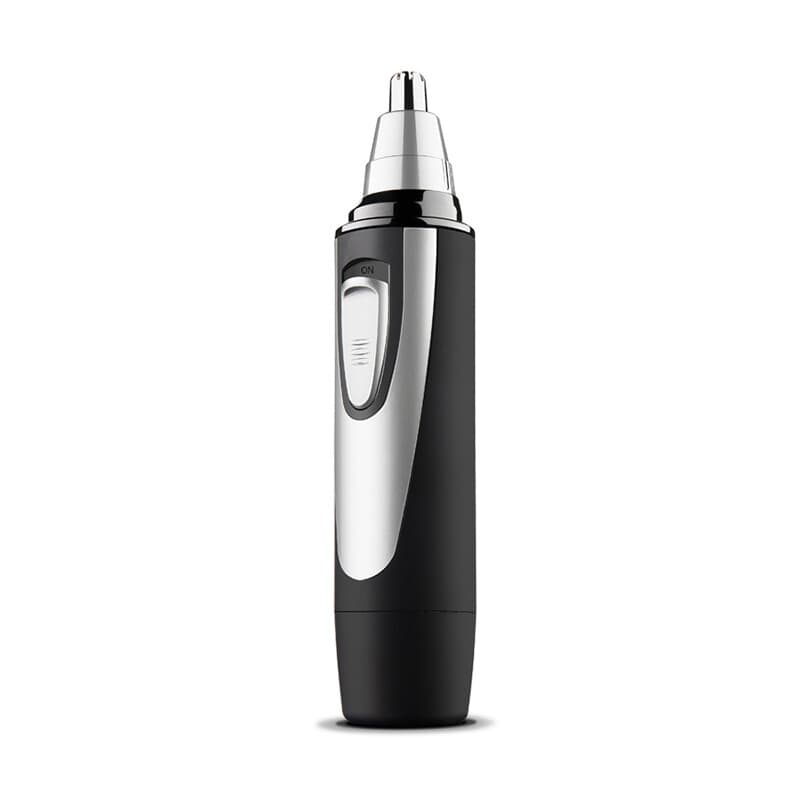 Tondeuse pour poils d’oreilles et de nez Sparoma, à piles, étanche IPX7, lames en acier inoxydable avec capuchon protecteur – TC-3550, Noir
