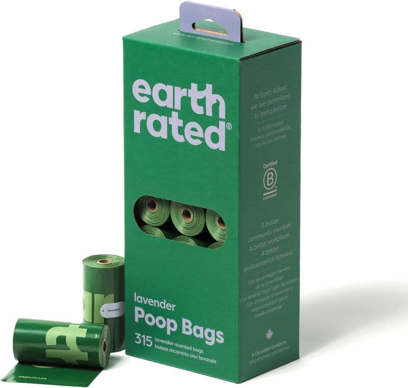 Earth Rated Sacs à déjections, parfum lavande - 315 sacs