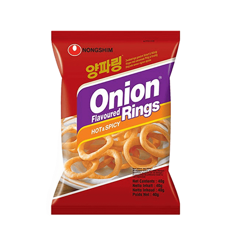 Nongshim Rondelles à l’oignon Piquantes 40 g