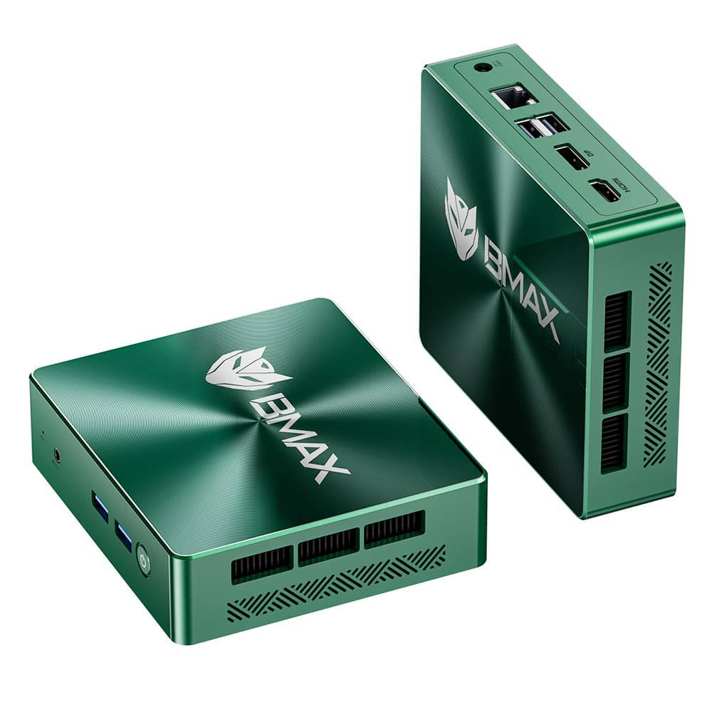 Mini PC BMAX B6 Turbo, processeur Intel Core i5-8257U, 16 Go de RAM DDR4, disque SSD de 512 Go