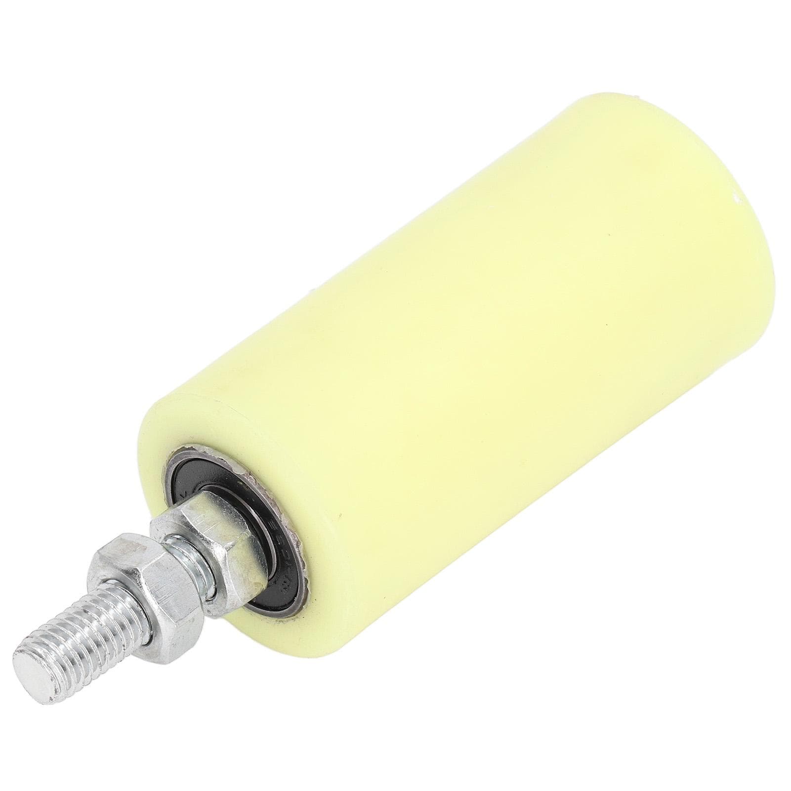Galet de guidage pour portail coulissant Nylon dur Robuste Guide de porte roulante Assemblage de support 100 mm