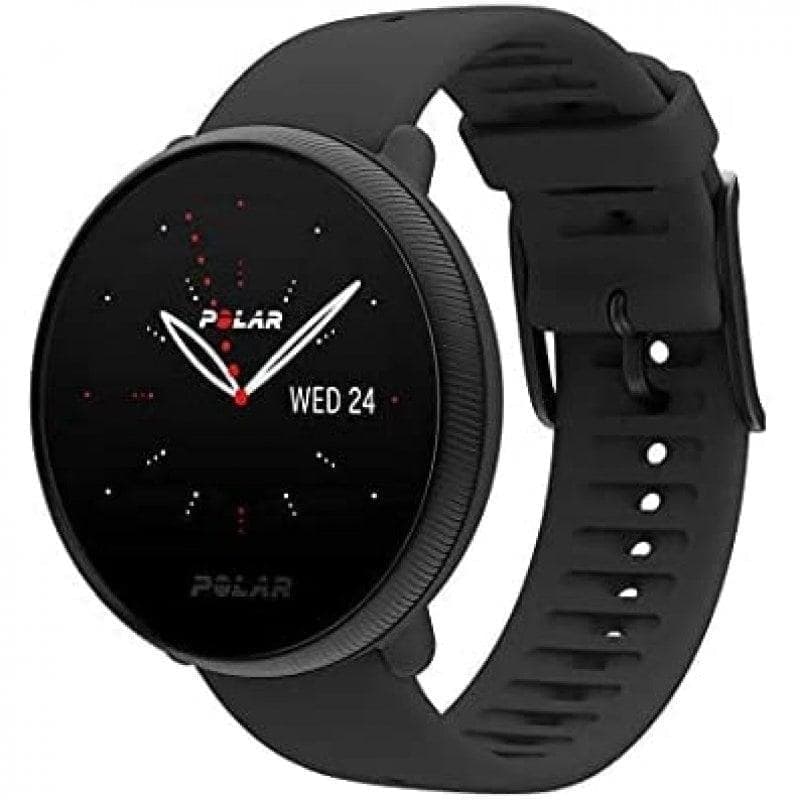 Polar Ignite 2 Bluetooth GPS 43mm TFT Acier Noir S/L Étanche 30m Pulsomètre Multisport