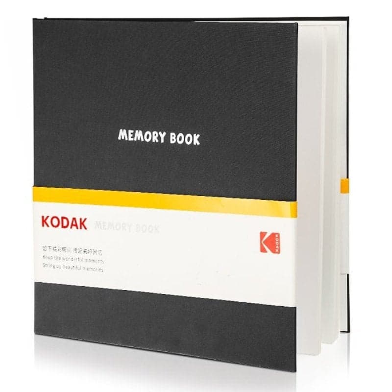 Album photo Kodak avec autocollants 20 pages format 32,5x33 cm noir